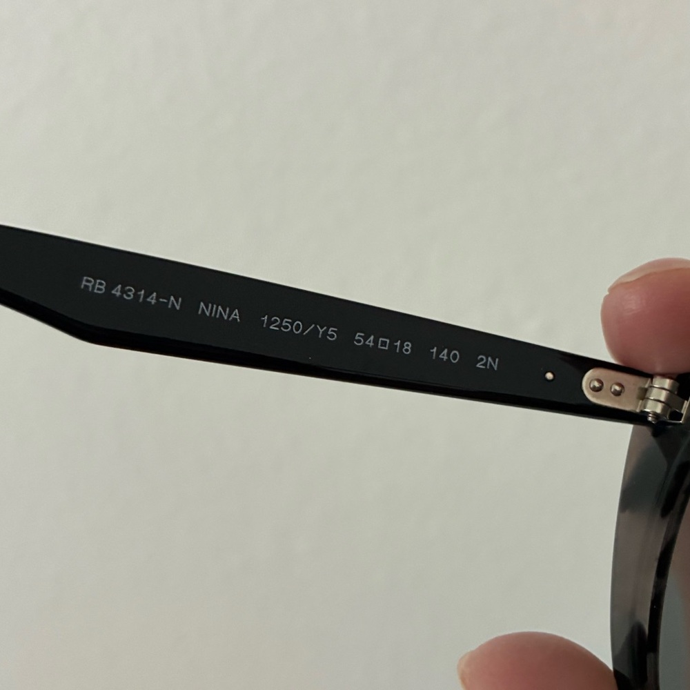 Ray-Ban Nina Cat Eye Sunglasses RB4314-N 1250/Y5 54 18 140 2N - Picture 5 of 10